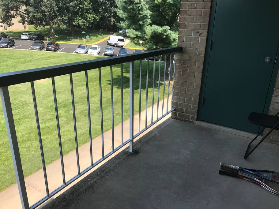 Balcony facing southwest