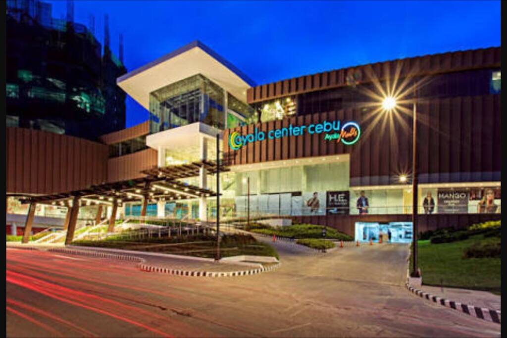 This is the main entrance of Ayala Mall.