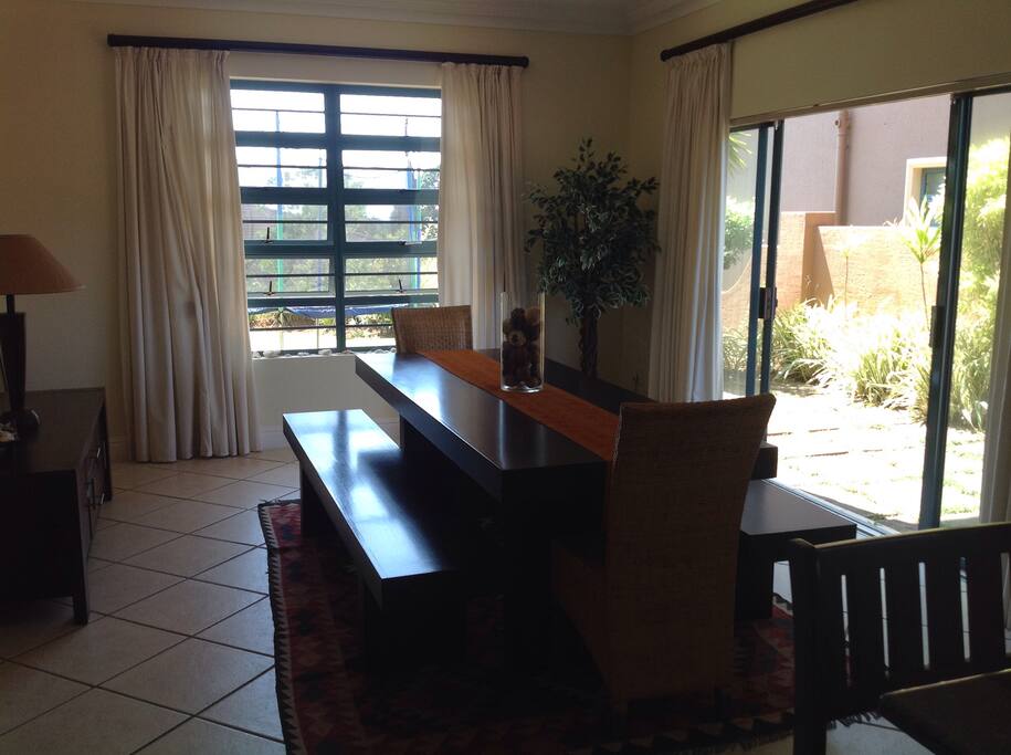 Wonderful family entertainment table in Dining room