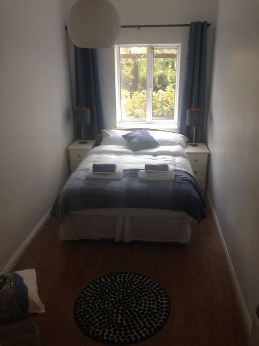 Newly decorated double bedroom