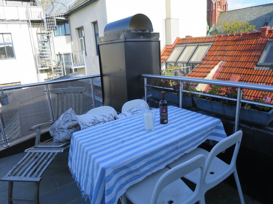 Roof terrace