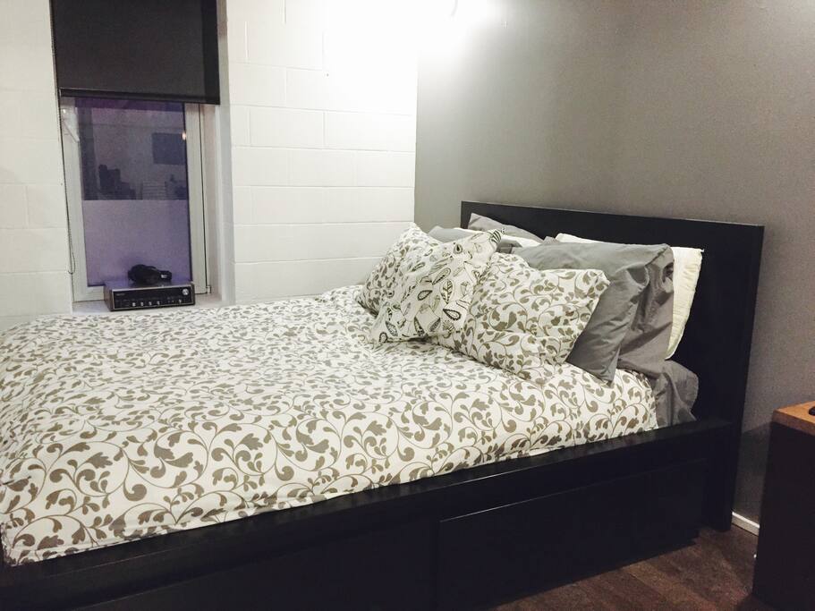 Separate private bedroom....