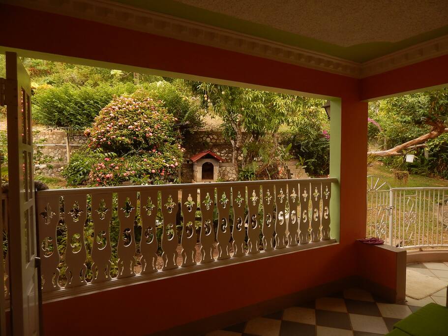 Rear verandah
