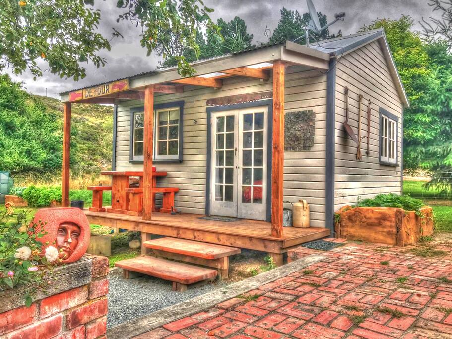 Cottage from courtyard