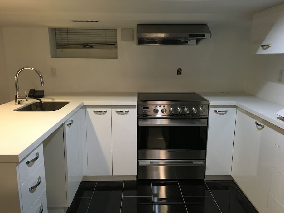 Brand new kitchen installed for budding chefs.