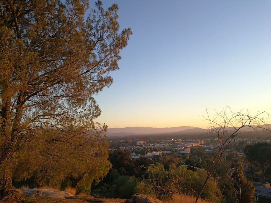 Enjoy the luxury of having both privacy the of our hill and the convienance of the city.