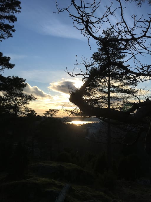 Utsikten från Toppstugan