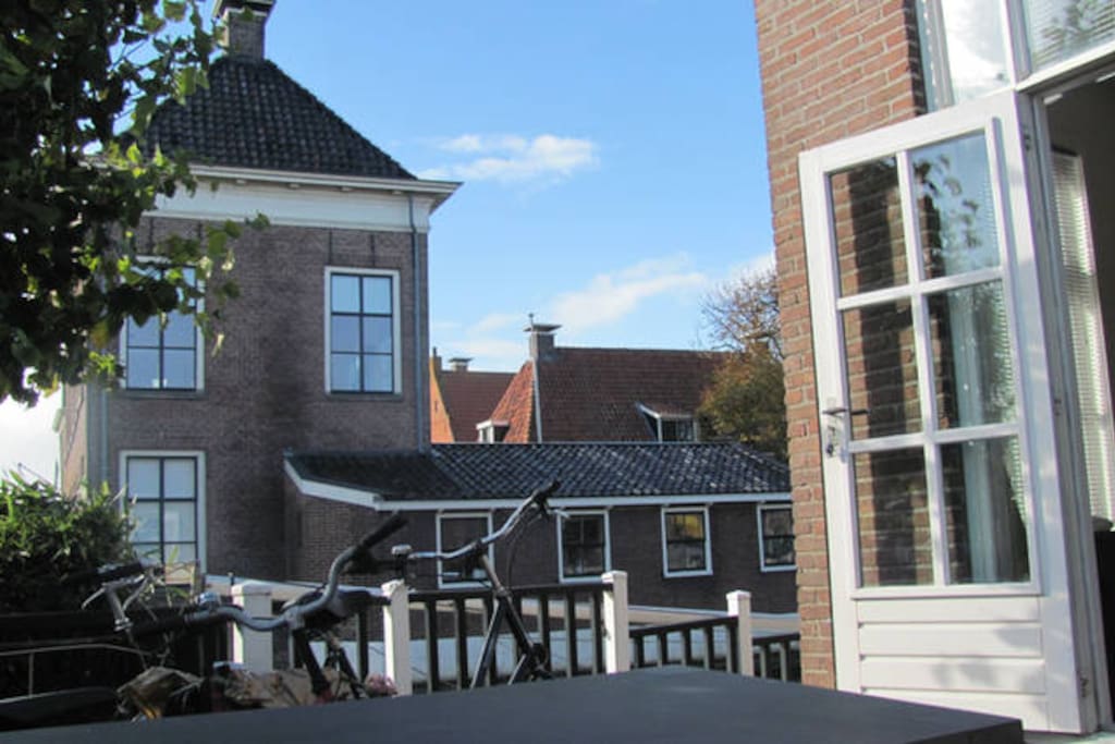 Former town hall from the garden