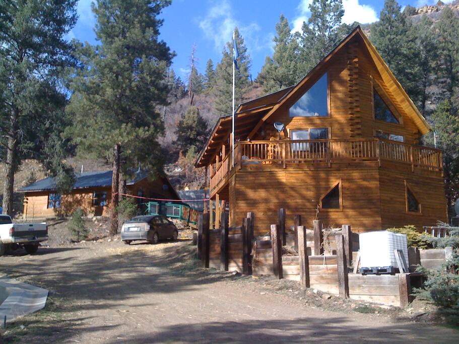 Our home, your personal cabin is to the left