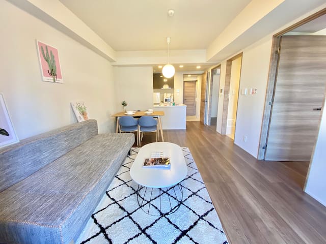 【7 mins walk】Akasaka-mitsuke/Free WiFi/max 6guests