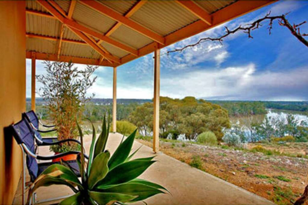 Enjoy a wine or cuppa with this great view