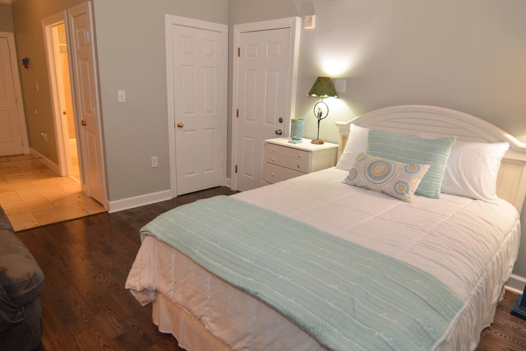 Traveling with friends or family? Have them reserve the next door unit (B215) and you can unlock the access doors between both units