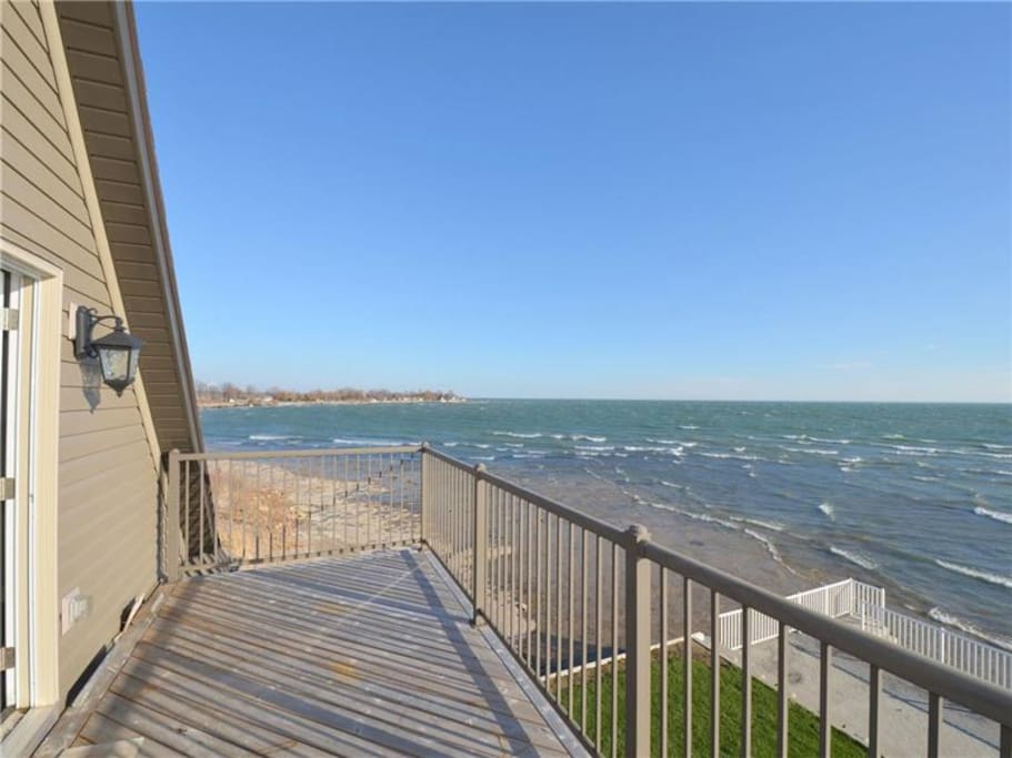 Left view off deck
