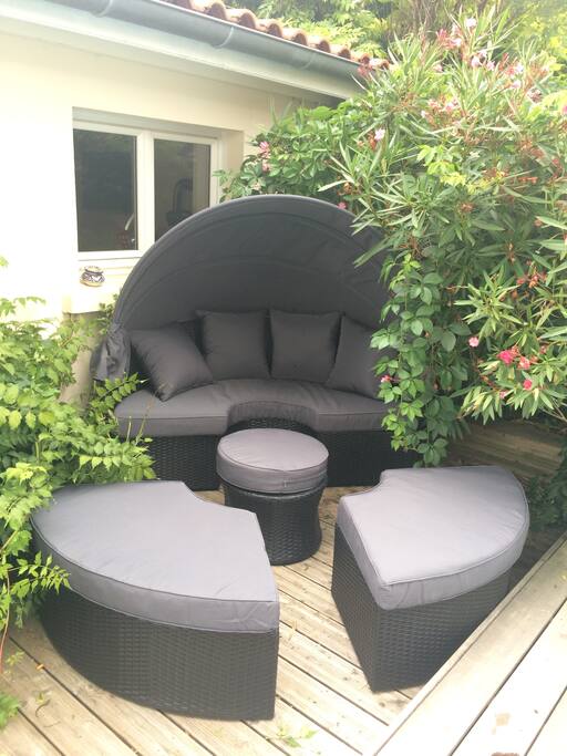 Salon de jardin/Canapé extérieur