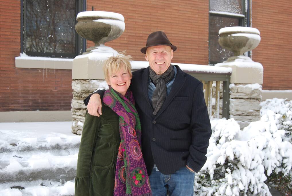 Peter and Theresa, your hosts.