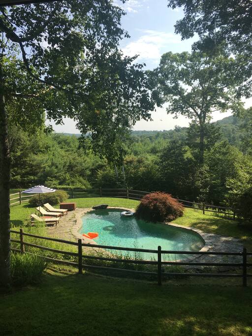 Heated in-ground pool