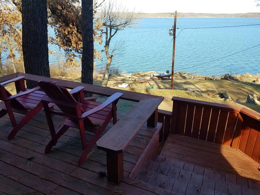 Charming cabin on Lake Fort Gibson Cabins for Rent in Wagoner