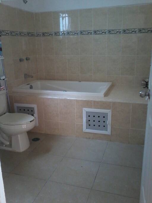 Baño privado con jacuzzi