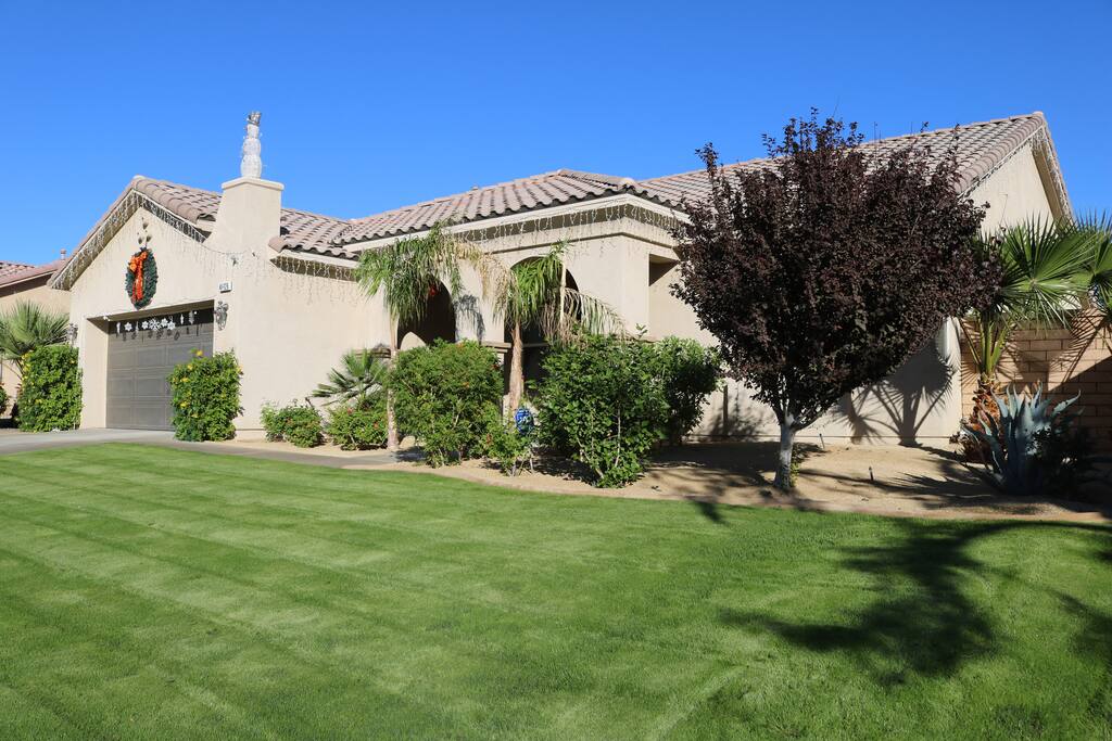 Contemporary looking home & lovely curb appeal