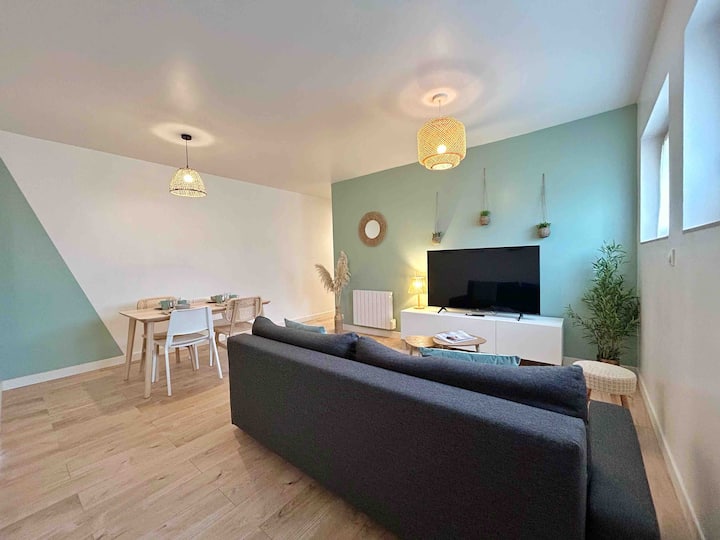 « Breizh Jungle&nbsp;» Grand Appartement Proche Mer - Trégueux