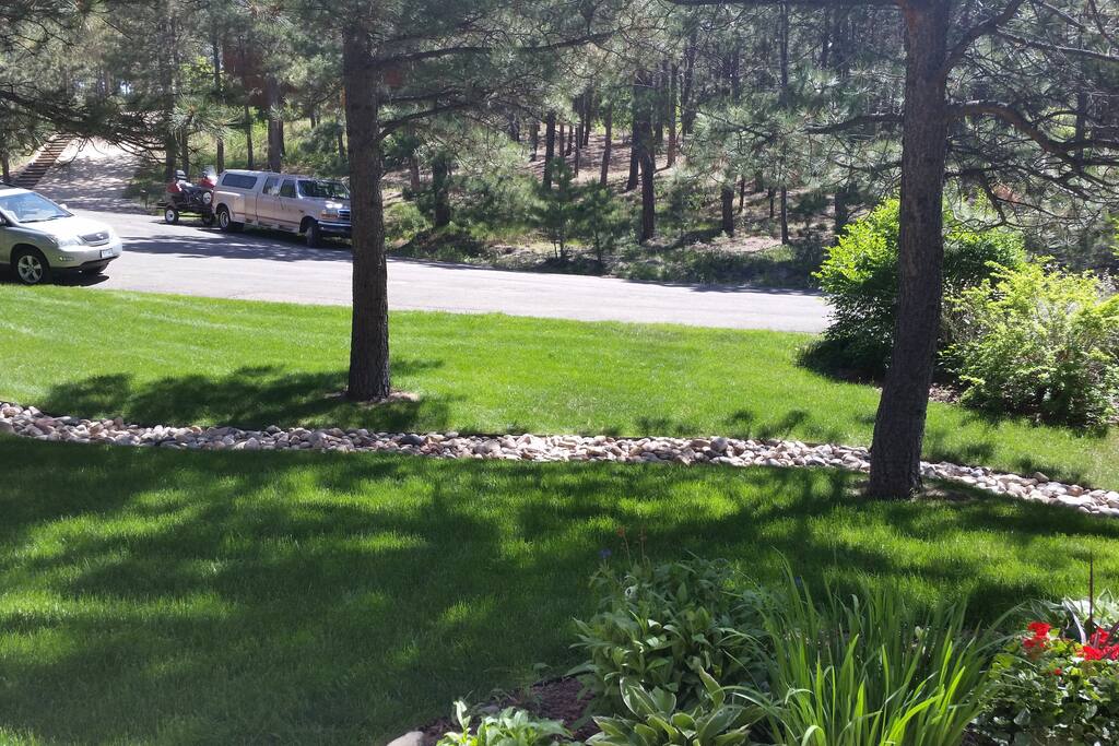 Your view from the front porch.