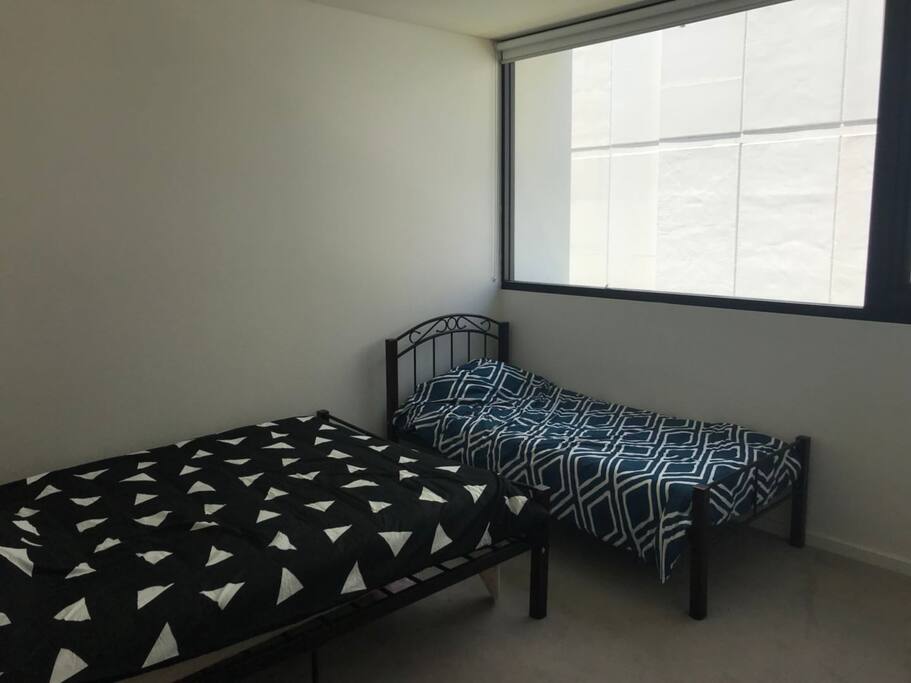 room 2: single + double bed