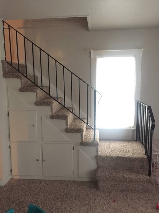 Staircase to loft