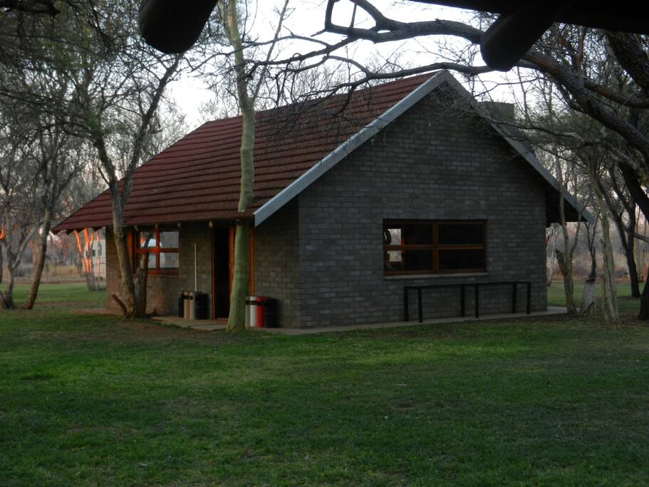 Poolroom with inside braai