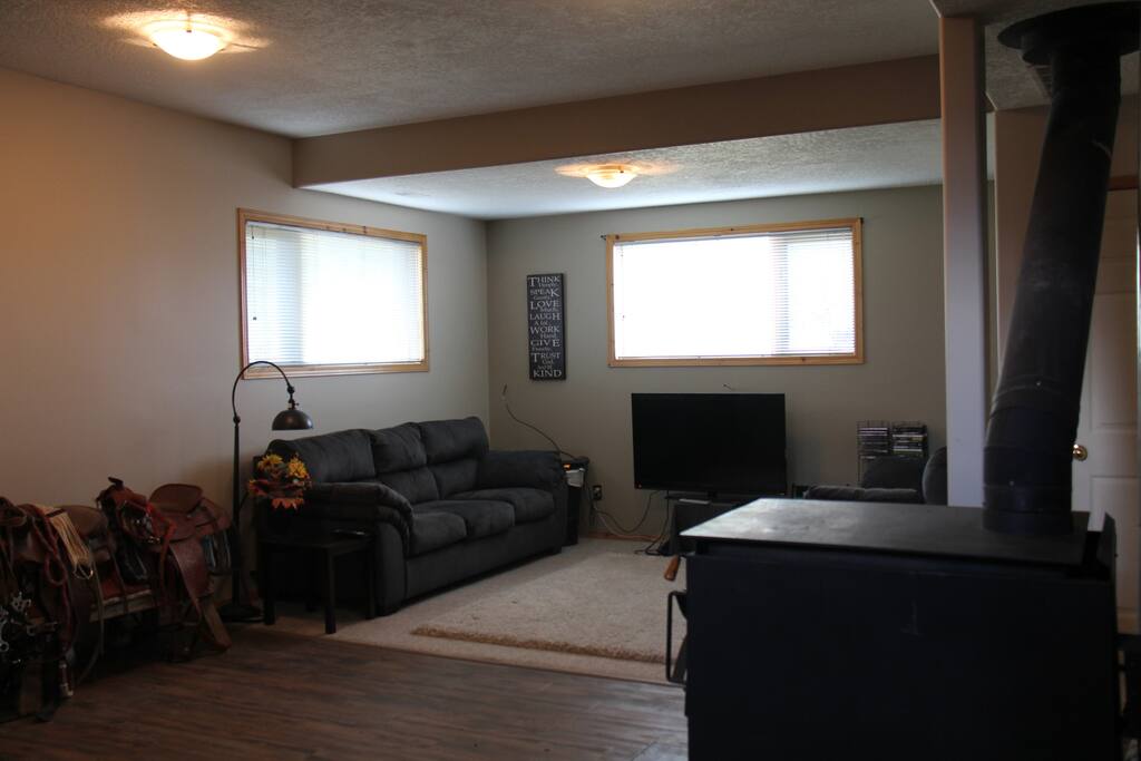 Lower living area