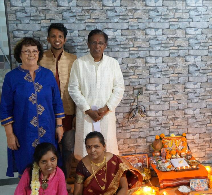 Our family who will host you.