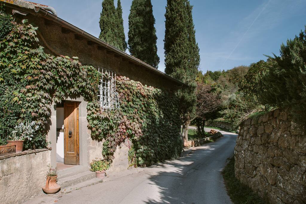PODERE RIDALDI ENTRANCE