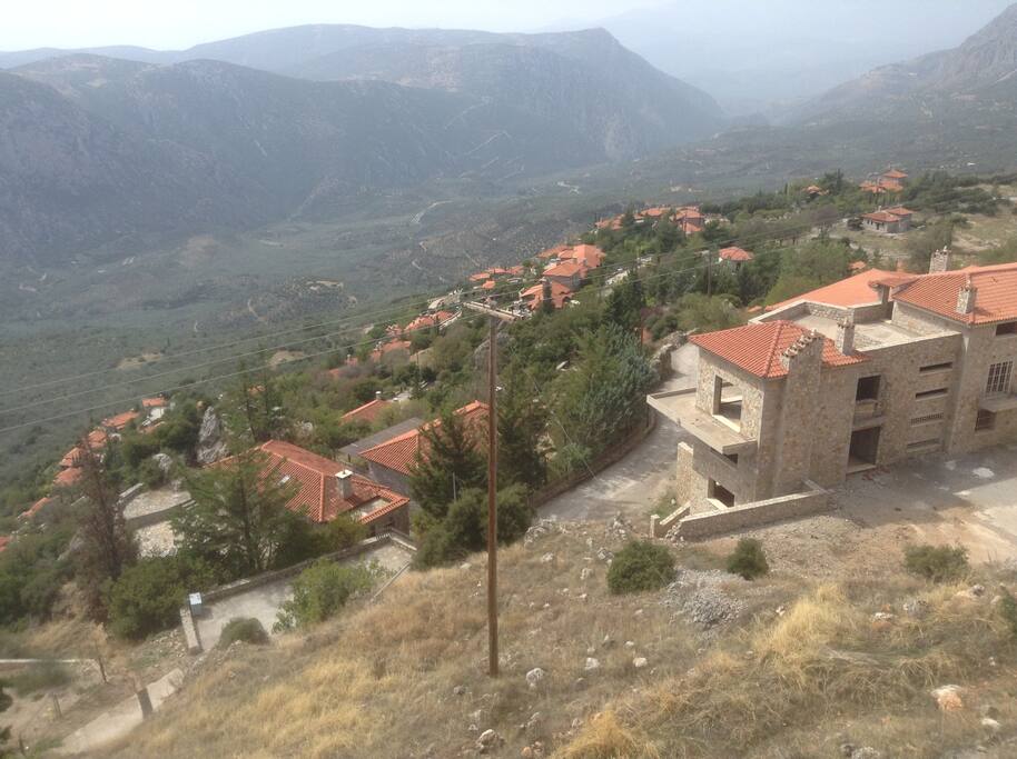 Πανοραμική φωτογραφία του συγκρότηματος ''Kastalia village"-Panoramic photo of the complex ''Kastalia village"