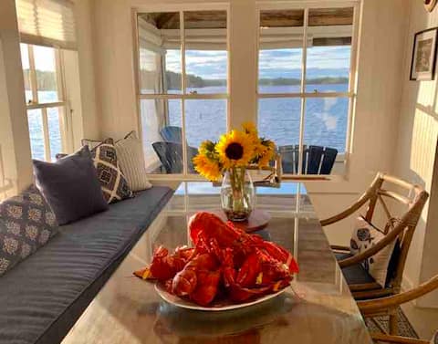 Orono, Maine Lakeside Cottage- Stunning & Private!