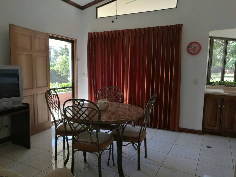 Kitchen and Living Room
