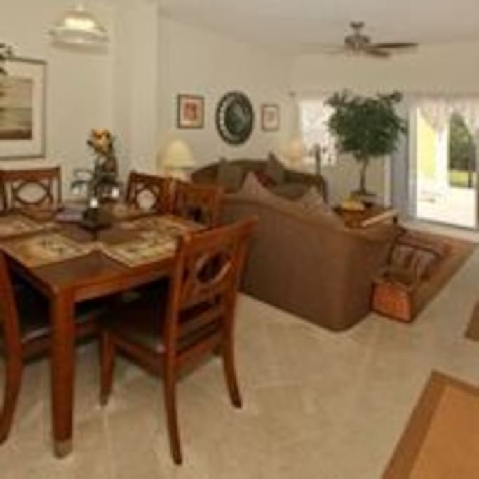 Dining and Family Room