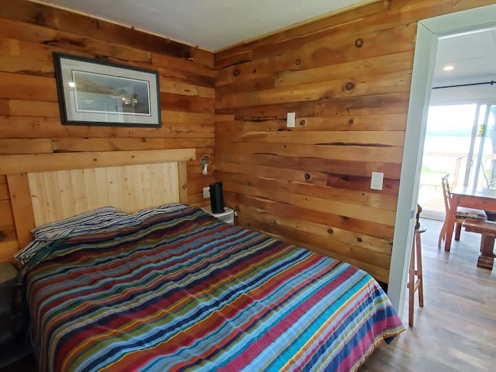 Bedroom 2 with one queen bed
 ****Please note: bedding and linens are NOT included, guests must bring their own