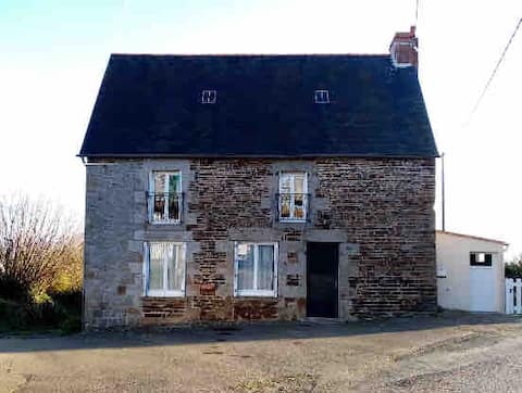 Charming Breton house overlooking Mont St Michel.
