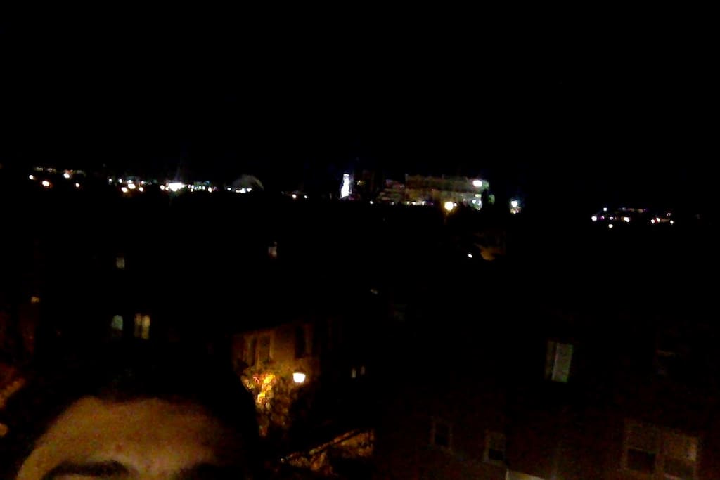 Stadium view. its better in person. My iphone broke today at the gym.. Heres a bad quality picture of the stadium i took with my mac.
