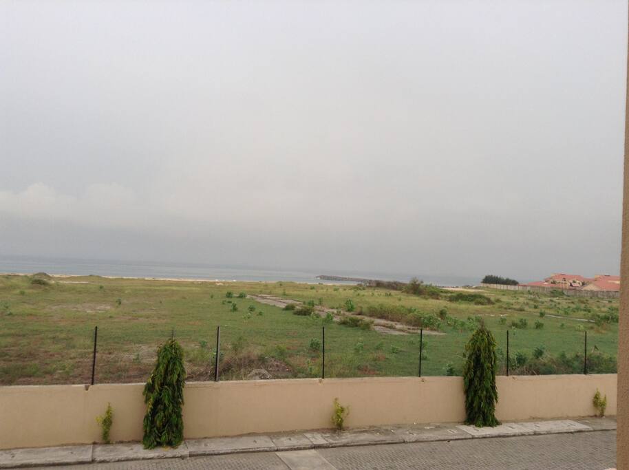 Ocean view from balcony