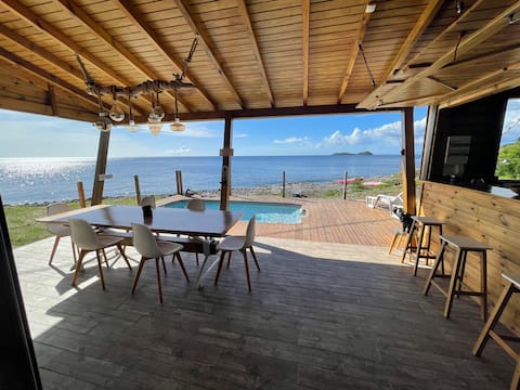 Le Meloi, cozy cottage with pool and beach