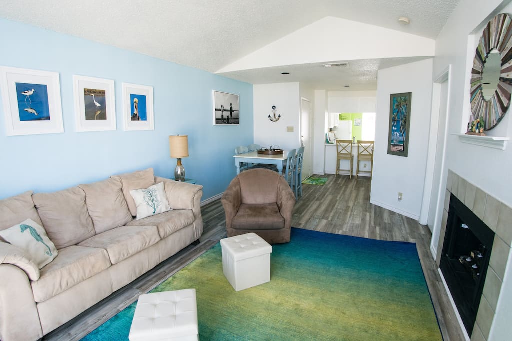 Spacious open floor plan