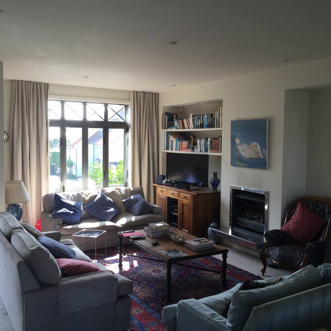 The lounge area