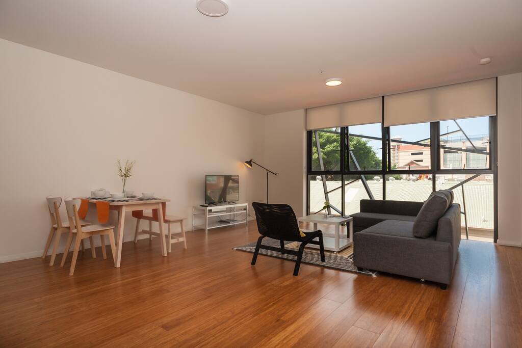 A ginormous, luxurious & warm interior.