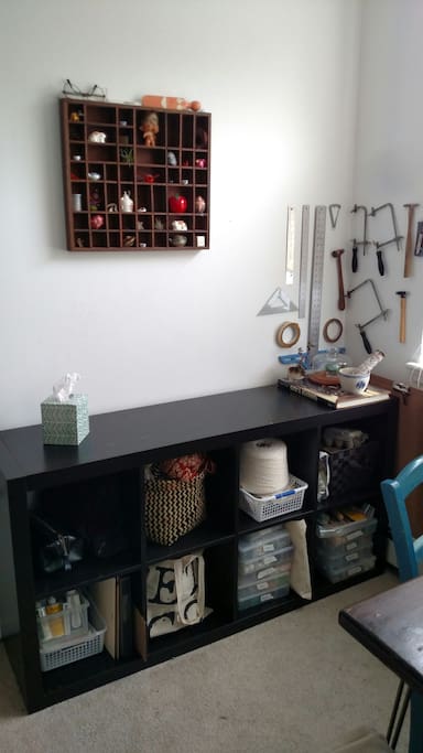 Desk area
