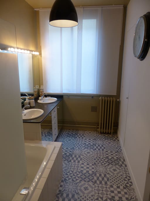 Bathroom to share w/kids