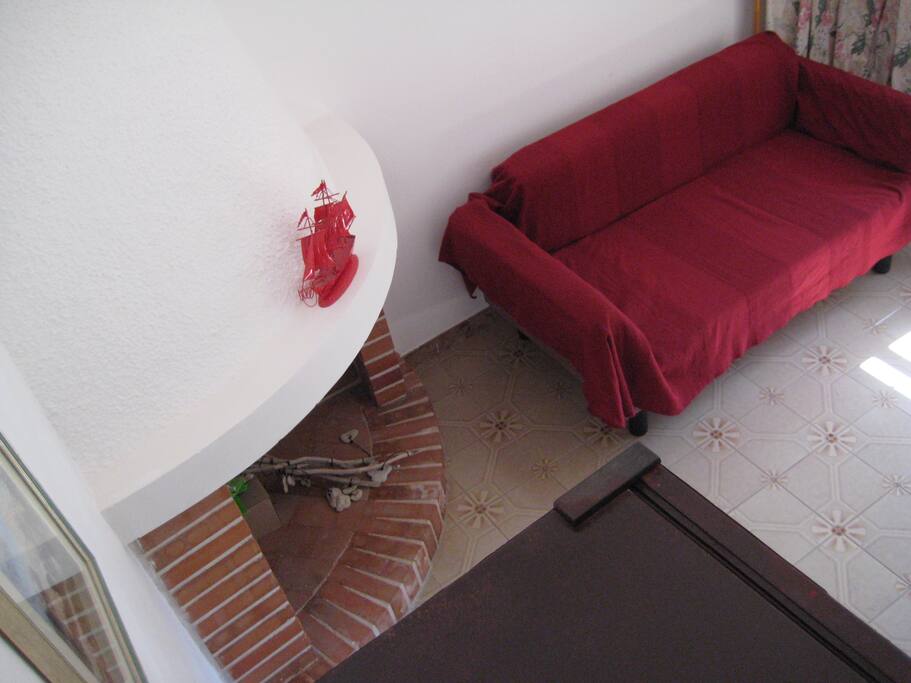 Divano letto piano terra