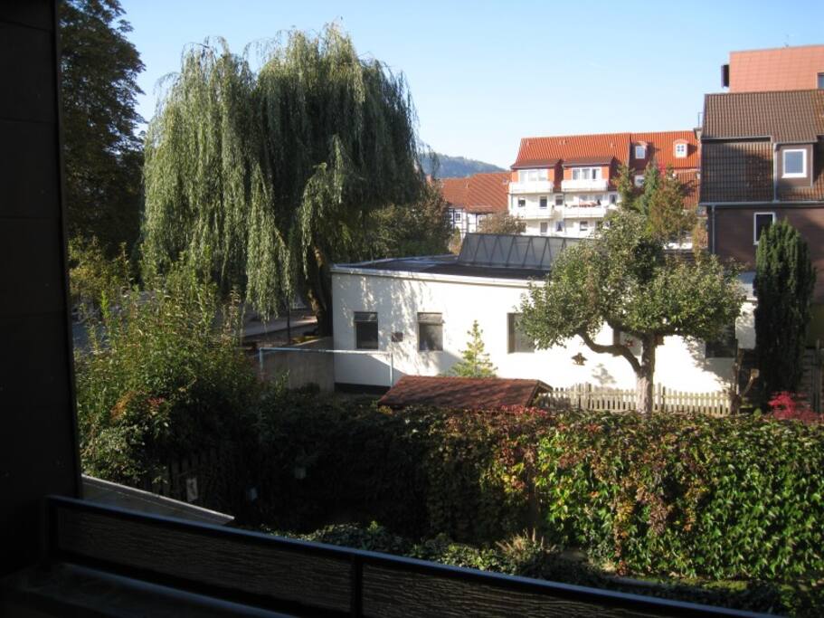 Der Blick von der Loggia