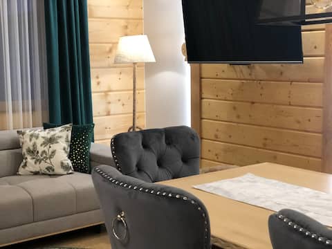 Top Airbnb: Rancho Zalinski-Tatra Mountains, fireplace,hot tub in Gmina Poronin