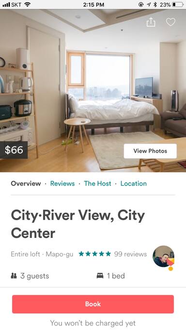 This is the new page for the top-rated apartment by the same superhost