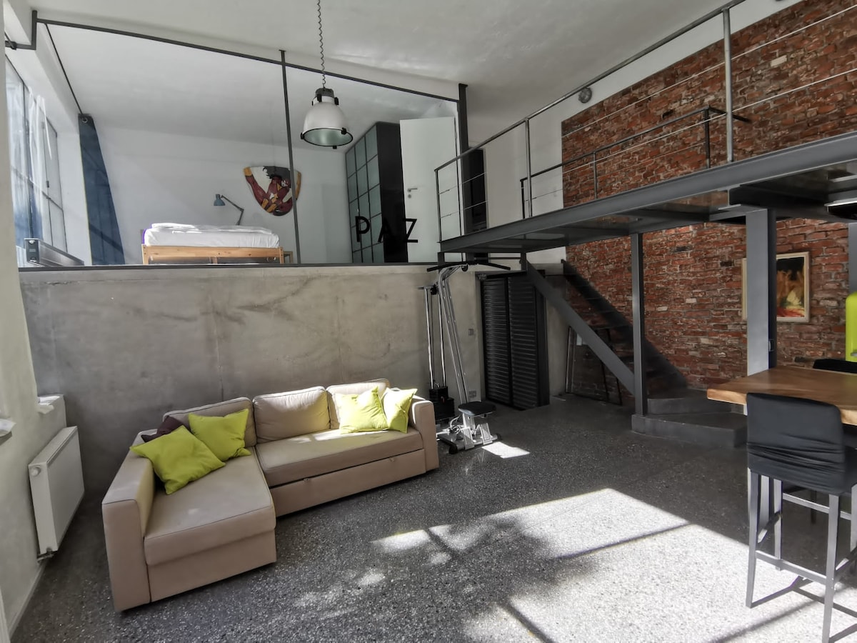 Successful Airbnb property: Bright, central, 2-room apartment, little garden in Untergiesing